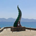 Horn der Amalthea Skulptur in Agios Nikolaos